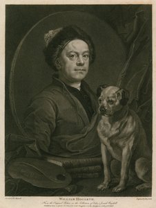 Selvportræt af William Hogarth af William Hogarth