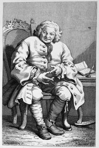 Simon Lord Lovat af William Hogarth