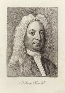 Sir James Thornhill af William Hogarth