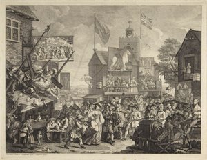 Marked i Southwark af William Hogarth