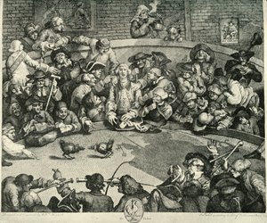 Sport i det attende århundrede, c1720-1764, 1925. af William Hogarth