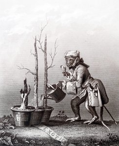 Halestykke til kunstnerens katalog af William Hogarth