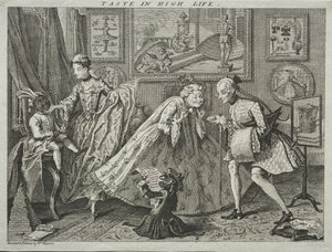 Smag i det fine selskab af William Hogarth