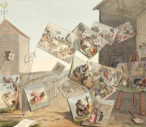 The Battle of the Pictures, illustration fra 
