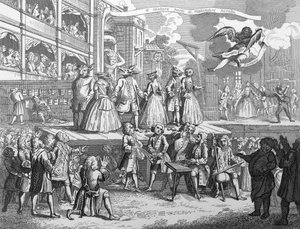 Tiggeroperaen kobber af William Hogarth