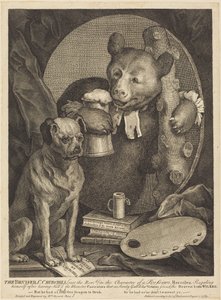 Slagsbroren af William Hogarth