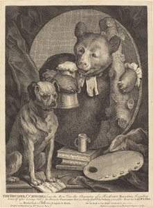 Bruiser af William Hogarth