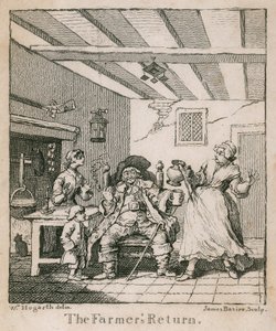 Bondens tilbagevenden af William Hogarth