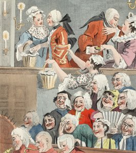 The Laughing Audience, illustration fra 