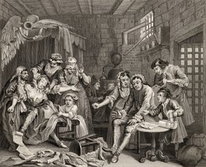 The Prison Scene, plade VII fra 