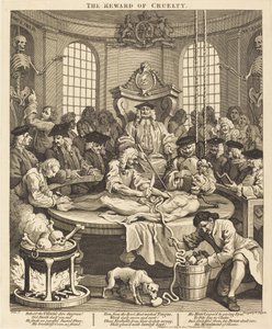Grusomhedens belønning af William Hogarth