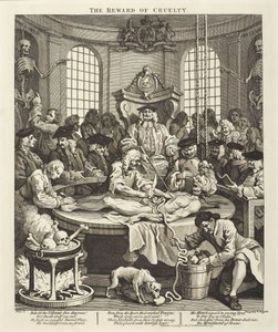 Grusomhedens belønning af William Hogarth
