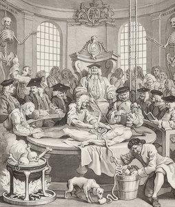 Grusomhedens belønning. Fra: Grusomhedens fire stadier / Grusomhedens fire stadier. 1751 af William Hogarth