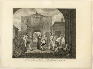 Roastbeef fra Old England af William Hogarth