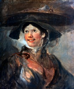 Rejepigen, c1745 af William Hogarth