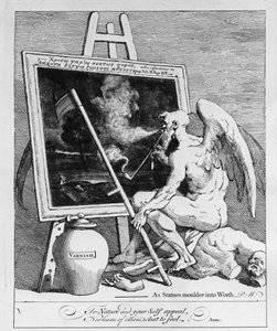 Tid ryger et billede, 1761 af William Hogarth