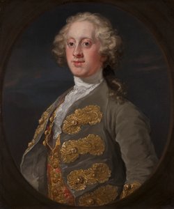 William Cavendish, markis af Hartington, senere fjerde hertug af Devonshire af William Hogarth