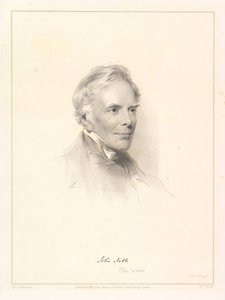 Portræt af John Keble, 1863. af William Holl