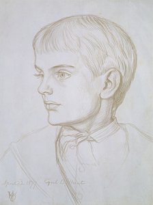 Min søn Cyril, 1877 af William Holman Hunt