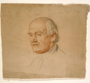 Portræt af Dr. Bloxham, c1860-1870
