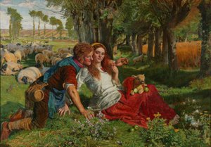 Den lejende hyrde af William Holman Hunt