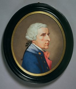 Portræt af Sir William Hamilton, ca. 1802 (emalje på kobber) af William Hopkins Craft