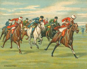 Races Historiske og Moderne, Kosakhestevæddeløb (chromolitho)