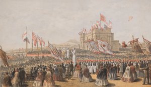Åbning af Baxter Park Dundee 9. september 1863 af William Husband McFarlane