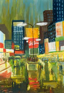 Times Square af William Ireland