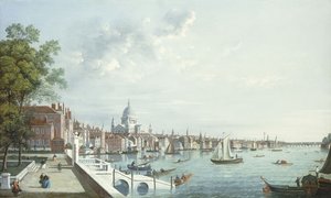 Themsen fra Somerset House, ser nedstrøms