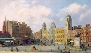 Udsigt over Northumberland House, ca. 1770