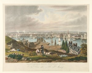 Baltimore set fra Federal Hill af William James Bennett