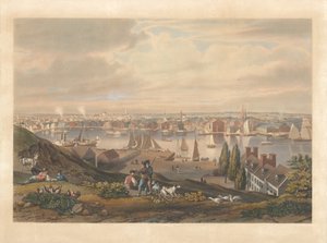 Baltimore fra Federal Hill af William James Bennett
