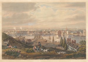 Baltimore set fra Federal Hill af William James Bennett