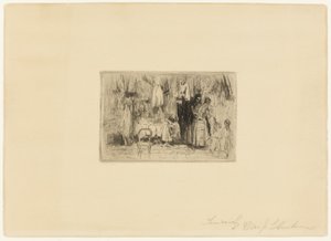 Hos Dressmakeren af William James Glackens