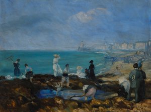 Strand ved Dieppe