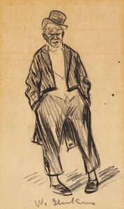 Marceline, klovnen af William James Glackens