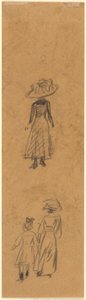 Skitse af figurer af William James Glackens