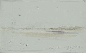 Sandet fra Duddon jernbanebroen af William James Linton