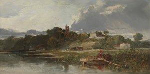 Gillingham på Medway af William James Muller
