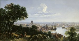 Udsigt over Bristol fra Clifton Wood af William James Muller