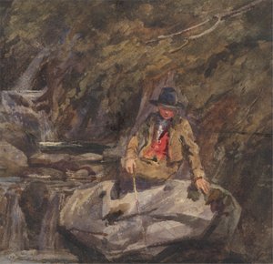 Ung fisker af William James Muller
