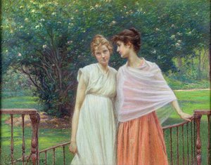 En hemmelighed, 1889 (pastel på papir)