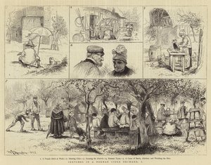 Skitser i en Norman Cider Orchard, I af William John Hennessy
