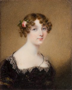 Portræt af Lady Lucy Whitmore, født Bridgeman (1792-1840), ca. 1812-40 (olie og lærred) af William John Newton