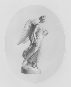 Aurora, indgraveret af W Roffe fra statuen af J Gibson, RA, i Mrs Henry Sandbachs besiddelse (gravering)