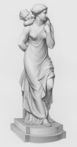 Maternal Love, graveret af W Roffe fra gruppen af E B Stephens (gravering) af William John Roffe