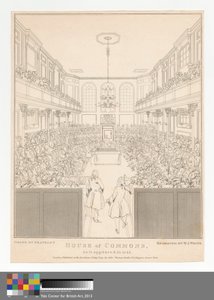 Underhuset, som det så ud i 1741-2 af William Johnstone White