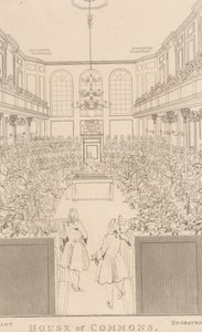 Underhuset, som det så ud i 1741-2 af William Johnstone White