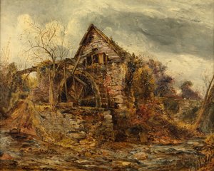 The Old Mill (olie på lærred)